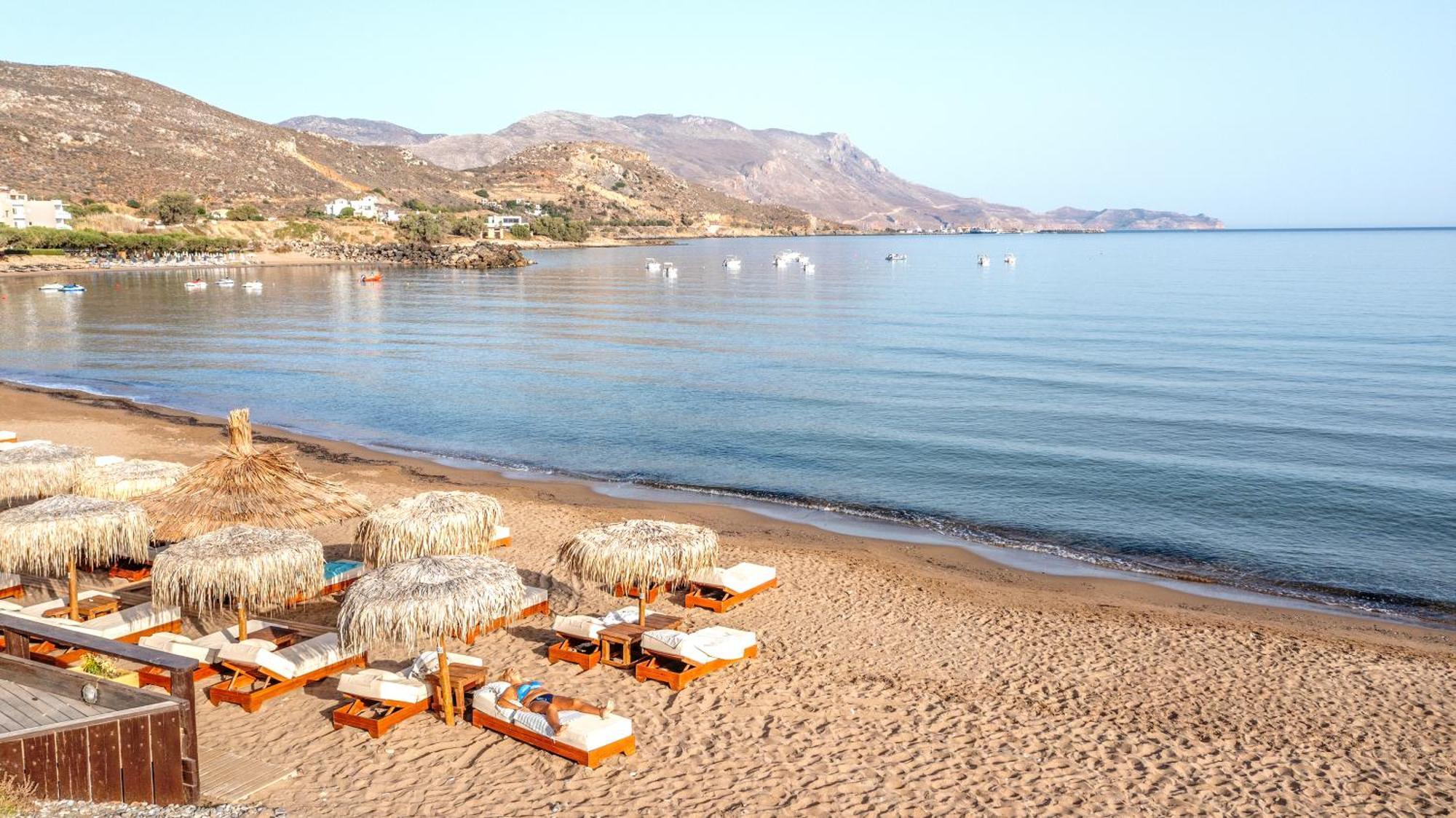 Maria Beach Hotel Kíssamos Екстериор снимка