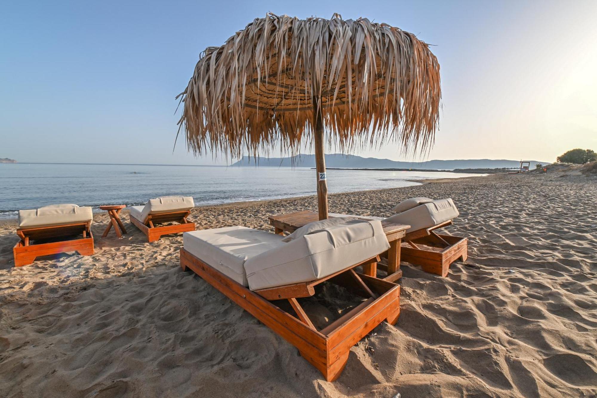 Maria Beach Hotel Kíssamos Екстериор снимка